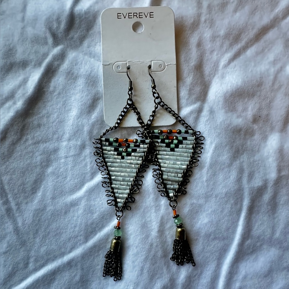 Beaded Dangle Earrings